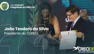 1ª Solenidade de premiação do Selo Imóvel + Integridade João Teodoro da Silva - Presidente do COFECI