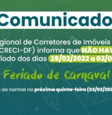 FERIADO DE CARNAVAL